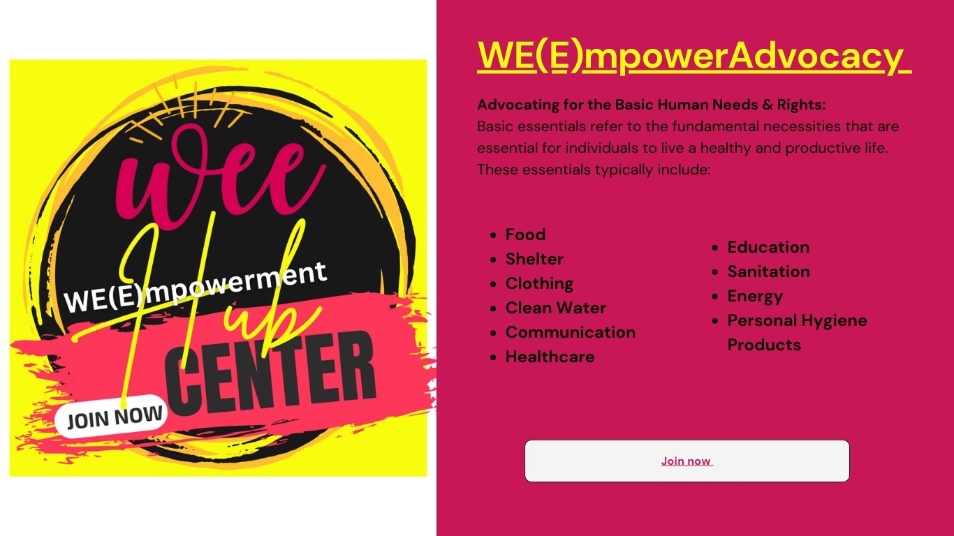 WE(E)mpower Advocacy